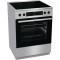 Gorenje GECS6C70XPA Κουζίνα 71lt με Κεραμικές Εστίες Π60εκ. Inox 